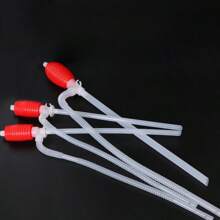 1 bomba de aceite para automóvil, succión manual, bomba de gasolina autocebante con tubería de aceite, artefacto de bombeo de aceite para tanque de combustible de motocicleta, tubería de bombeo de aceite para el hogar