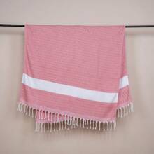1 件土耳其沙滩巾大泳池毛巾速干无沙吸水旅行毛巾，适用于酒店海滩、沙滩必需品、沙滩配件、泳池浮板