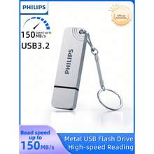 PHILIPS 飞利浦 128GB USB 3.2 OTG 闪存盘兼容 iPhone、iPad 和电脑 - 外部移动存储，用于存储照片、视频等，让您的生活更轻松 - 11UA 3.2 256G - 查看 9
