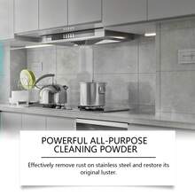 Multi-Functional Kitchen Cleaning Powder - Cleans Stove, Utensils, Residue And Grease In Kitchens