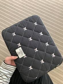 蝴蝶结笔记本电脑内袋适用于 iPad/ 10/11 英寸、13/14 英寸、15/15.6 英寸，可爱笔记本电脑包 - 彩色 - 查看 15