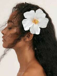 1/8 Stücke Plumeria Hawaii Blumen Haarclips, modische Damen Sommer künstliche Blumenspangen, geeignet für Strandparty, Hochzeit, Feiertage, Muttertag, Schulanfang, Haarzubehör, Klemmclips, Haarspangen, Haarklammern