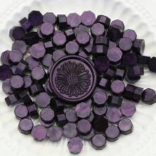 100 件/袋红色系列蜡封珠，八角形，用于信封密封、婚礼请柬、礼品包装 - 彩色 - 查看 16