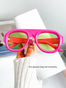 Ochelari de soare Retro Pilot Border pentru femei și bărbați, ochelari de soare cu lentile decorative, potriviti pentru petreceri zilnice pe plajă, fotografiere pe stradă, ochelari de soare Preppy pentru școală, în formă de scut, nuanțe de ochelari de soare