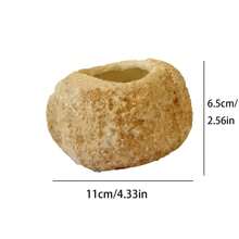 1 件人造黄石花瓶花园树脂装饰树脂装饰工艺品，是创意人士设计家居装饰的最佳对象，可用于家庭桌面装饰、送给同学、朋友和家人的礼物以及生日礼物。房间装饰、家居装饰、生日装饰、厨房、婚礼、卧室装饰、客厅装饰、礼物、派对装饰、花园装饰 - 彩色 - 查看 5