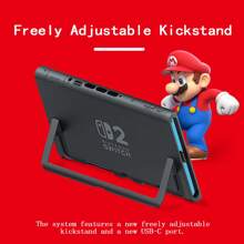 Nintendo Switch Nintendo Switch 2 Consola, pantalla OLED de 7.9 pulgadas, calidad de imagen de nivel cinematográfico y experiencia de juego con cancelación de ruido envolvente, portátil y acoplable, color negro