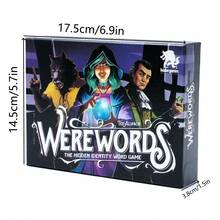 Werewords - Casual Party Deduction Board Game, Werewolf Series, Suitable For Parties - Multicolor - View 5