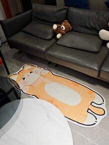 1 tấm thảm mềm hình con mèo, thích hợp cho phòng ngủ, phòng khách, phòng tắm, tủ quần áo, trang trí sàn phòng ngủ, trang trí nhà dễ thương, thảm phòng ngủ, thảm, trang trí nhà cửa, thảm phòng khách, thảm phòng khách, thảm phòng ngủ - Nhiều màu - Xem 6