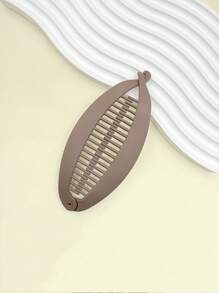 2 件/1 件简约美人鱼尾巴大号发爪夹，垂直高马尾扭香蕉发夹发夹波浪发髻发型配饰，优雅百搭，适合日常和休闲场合，爪夹，发夹，发夹，发夹 - 多色大號 - 查看 5