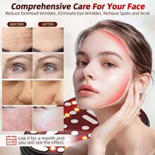 Microcurrent Multifunctional Facial Devi, FSA SA Eligible Smart Photon MicroCurrent Devi Electric Fa Lift Light Therapy Skin Care Auty Machine - Black - View 4