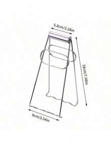 1/2 件厨房耐热夹、碗架、隔热托盘架、厨房蒸笼夹、陶锅架、隔热罩、不锈钢防滑耐热夹、方形锅架、多用途厨房碗碟夹 - 銀色 - 查看 2