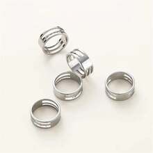 1 个开口跳环，方便的开口环，适合制作珠宝、手链、项链 - 金黃色 - 查看 9