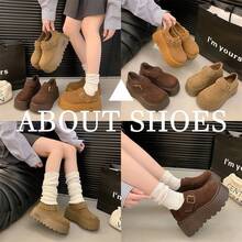 Women Loafers Shoes - Camel - View 6