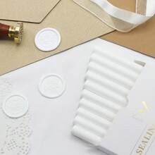 10Pcs/Box Sealing Wax Sticks, Wax Seal Sticks, Glue Gun Sealing Wax Sticks For Wedding Invitations, Letter, Envelope, Cards And Crafts - Multicolor - View 19