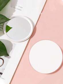 1pc/5pcs Small Round Mirror, Makeup Mirror, Pocket Mirror, Blank Small Round Mirror, Solid Color Mini Single-Sided Portable Mirror, DIY-Able. Back-To-School Beauty Tool.,Makeup,Cheap,Room Decor,Vanity,Travel,Bedroom,Makeup Accessories,Mirror,Vanity Mirror,Mini Mirror,Compact Mirror,Mirror Small,Hand Mirror,Cheap,Stocking Stuffers,Makeup,Makeup Tools,Cheap Stuff,Gifts,Gifts For Women,Christmas Gifts