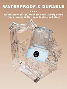 GENAI Portable Washing Machine, USB Rechargeable Compact Travel Washing Machine, 2 Modes Mini Washer, Deep Cleaning For Underwear, Baby Clothes And Socks, Ideal For Apartment, Dorm Use