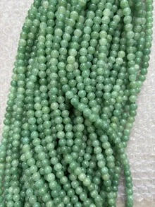 100pcs 8mm Simulated Jade Natural Stones, Agate, Color-Dyed Non-Fading Beads, Supplies For DIY Jewelry Making Such As Bracelets, Keychains, Necklaces, Crafts Decorations, Rich Colors To Inspire Your Creations - Multicolor - View 33
