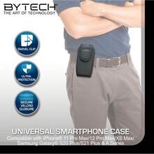 Bytech XXL Vertical Universal Smartphone Holster Case For Large Smartphones - 1 - View 3