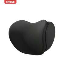 1 件汽车颈部和头枕枕，符合人体工程学的驾驶员座椅腰部支撑垫，舒适的汽车颈部保护器