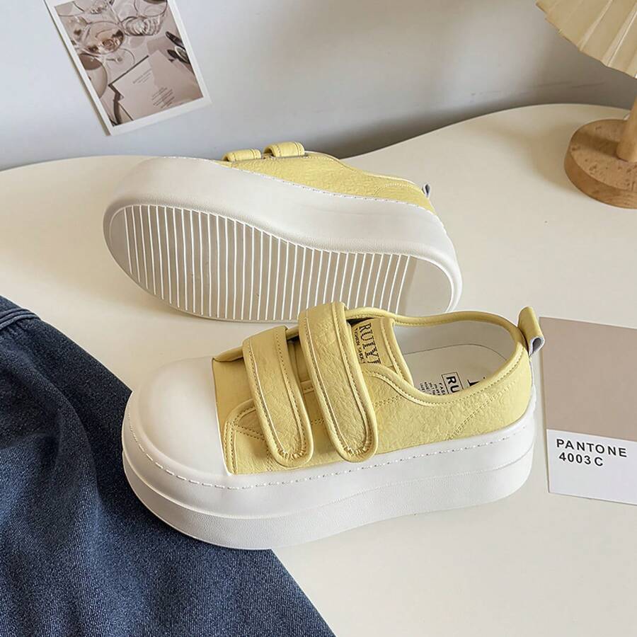 Women Casual Shoes - 黃色 - 查看 1