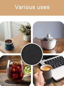 Car Cup Coaster, Universal Non-Slip Cup Holders Embedded In Ornaments Coaster, Car Interior Accessories(Including Several Colors)