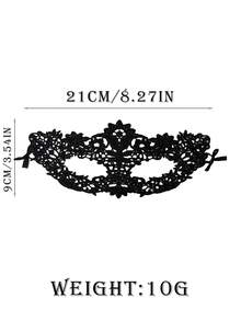 Bộ đồ lót gợi cảm 3 món, tai mèo đen, nơ, bịt mắt ren, phụ kiện trang phục nhập vai cho nữ, Rave - màu đen - Xem 6
