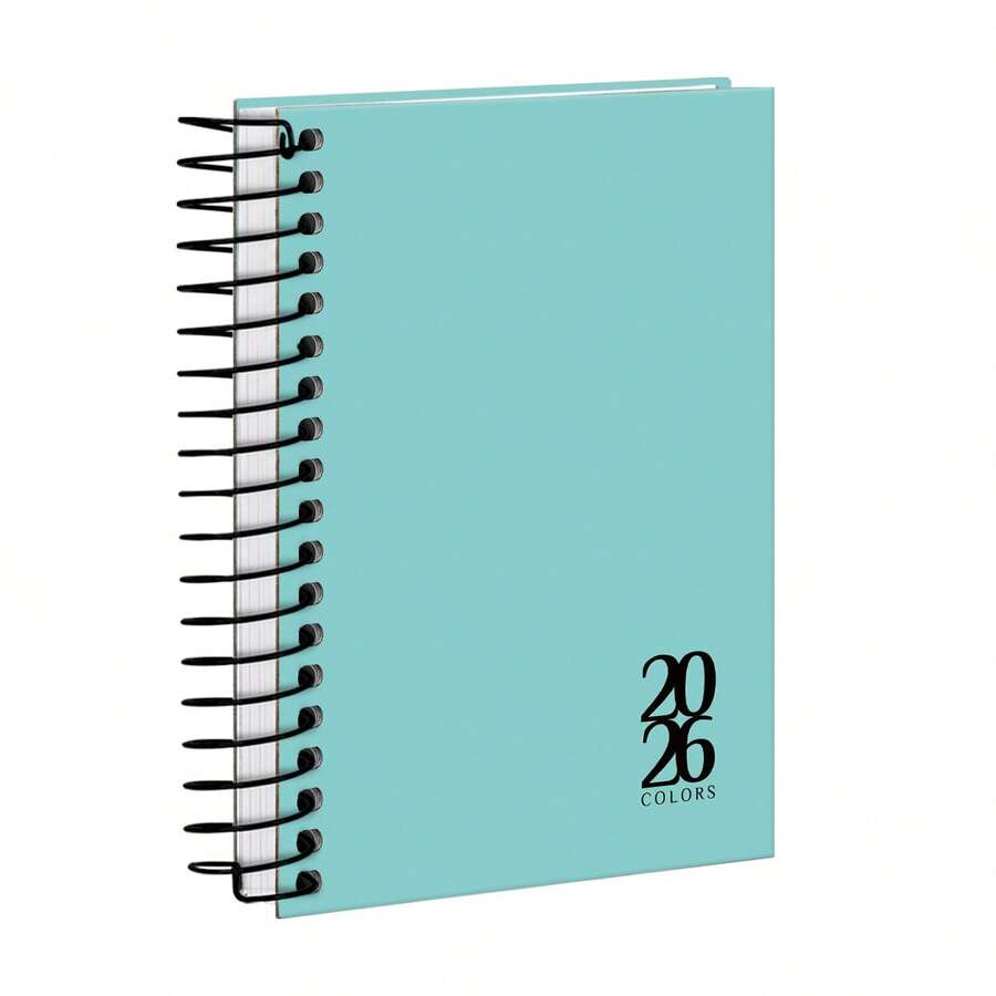 iscool Mini Spiral Hard Cover Agenda Spot Colors Colors - 綠松石 - 查看 1
