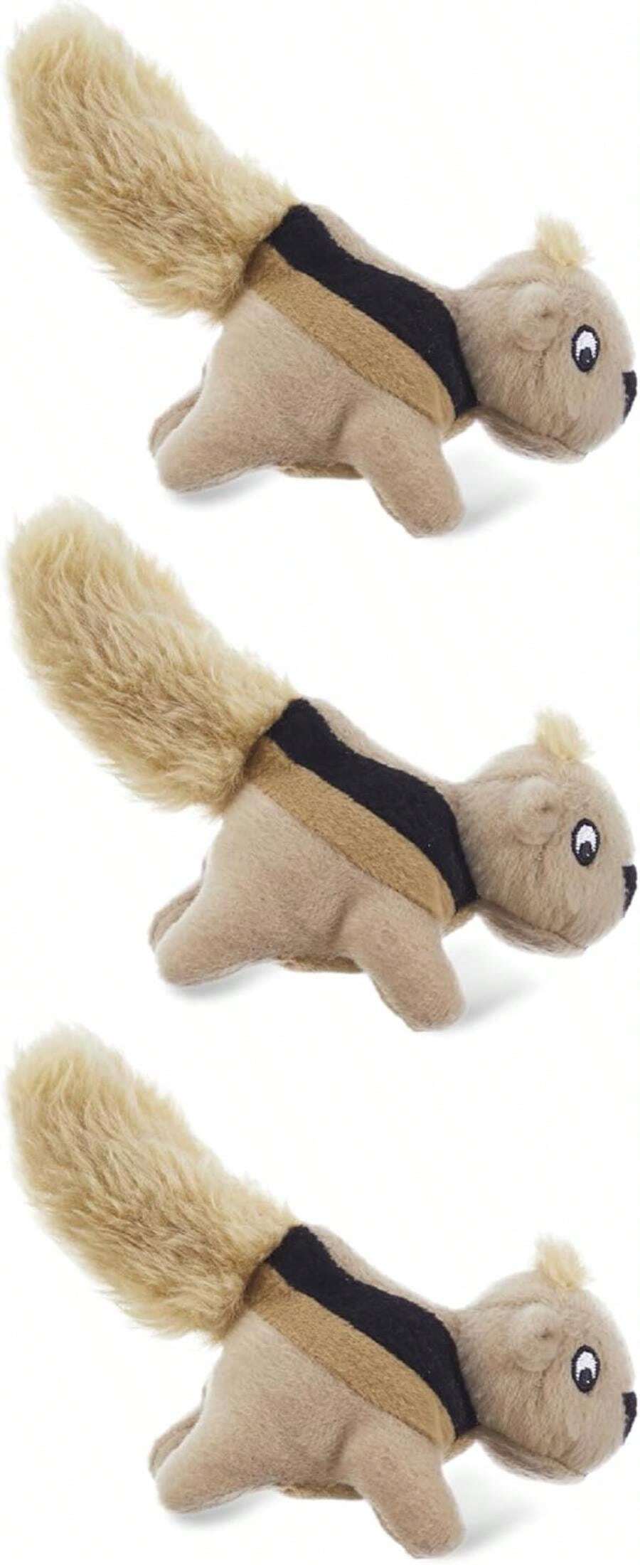 Outward Hound Hide A Squirrel Plush Dog Toy Puzzle, XL - Sóc - Xem 1