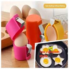 3 件便携式快速剥蛋器 - 厨房和餐厅鸡蛋壳分离器，不锈钢剥蛋器 - 快速分离蛋黄和蛋清，防烫手柄，必备烹饪工具，开蛋壳器，生鸡蛋破碎器，煮鸡蛋剥壳器，鸡蛋块分离器手持工具 - 彩色 - 查看 17