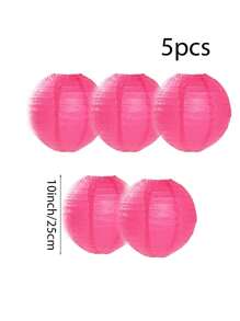 15 buc. hârtie decorativă pentru petrecere la modă roz-portocaliu - felinare cu flori, serpentine din hârtie absorbantă cu pom-pom, potrivite pentru nunți de toamnă, petreceri burlăcițe, aniversări boeme, decor agățat pentru petreceri la apus