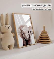 ¡RecomendadoKIU DESIGNS Cuadros Decorativos para Bebé – Láminas Infantiles para Cuarto de Bebé – Decoración Nursery sin Marco – Arte para Habitación Infantil (Selva de 4, 8x10)¡Top de Temporada - Selva de 4 - Ver 5