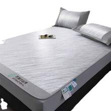 Cooling Mattress Pads - Embroidery-nude Pink-striped - View 5