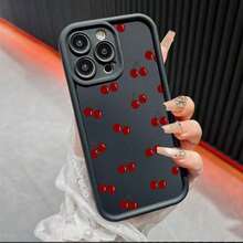 Funda para teléfono Funda para teléfono phone16 15 14 13 12 11 XS XsMax X 8 Plus ProMax SE, a prueba de golpes, nuevos estilos para hombres y mujeres, estuches blandos, cobertura total, engrosados, cumpleaños y Pascua para madre, familia, amigos, novio, novia y cobertura total - Negro - Ver 5