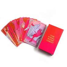 Feminine - Modern Romance Tarot Collection - "The Final Rose" Deck With Gold-Accented Playing Cards For Sorority Bonding Nights - Multicolor - View 6