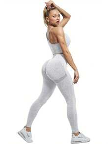 4 Pieces Of High Waisted Tie Dye Women's Yoga Leggings - Super Elastic, Hip Lifting, Comfortable, Suitable For Running, Sports, And Gym Yoga Pants - 彩色 - 查看 7