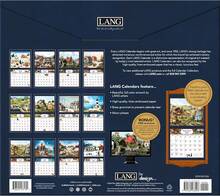 Calendario de pared 2025 de Linda Nelson Stocks - Plateado - Ver 2