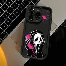 Cartoon Skull Pattern Matte Anti-Fall Phone Case Applies To XR 11 12 13 14 15 16 Pro MAX 14 15 16 Plus Redmi A2 A3 10C 12C 13C 14C Note 10 11 12 13 Case A04 A05 A10 A12 A14 A15 A32 A35 A55 A72 Moto E13 G04 G14 G22 G34 G53 G54 G84 - J1A - Xem 2