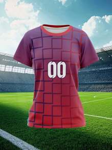 2025 Personalisiertes Sportjersey, Sommer Neu Lässig Outdoor Training Sport Einzel Top Kurzarm Damen Sport Team Club Training Gym Jersey Top Mit Vorder- Und Rückseite Bedrucktem Namen Und Nummer, Atmungsaktiv Und Komfortabel Für Alltag, Party, Weißes Unterhemd