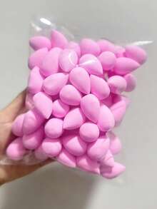 5/10/20/30/50/100pcs Mini Pink Makeup Sponges, Blending Beauty Sponges For Liquid, Cream And Powder, Multi-Color Cosmetic Sponges, Latex-Free Wet And Dry Foundation Makeup Sponges, Suitable For All Skin Types,Cheap,Stocking Stuffers,Makeup,Makeup Tools,Cheap Stuff,Gifts,Gifts For Women,Christmas Gifts
