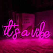 Cartello al neon a zona di curl, Justst Re/È un'atmosfera/VIP Lounge/Adulti solo cartello al Neon LED per bar e uomini, decorazione per pareti di stanze da donna, camera da letto, stanza del game, loung, club, arte da parete per feste, alimentato da 5V USB, controllo del pulsante, E per install.