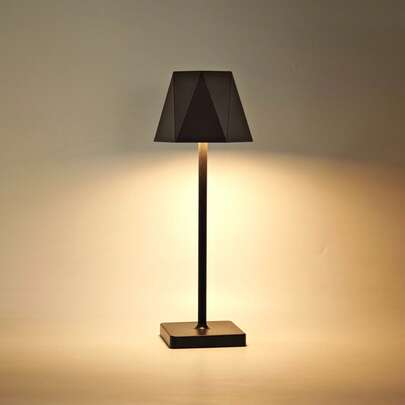 1 Stück kabellose Tischlampe, 5V aufladbar, 3-in-1 einstellbare Lichtfarbe, Touch-Steuerung dimmbar, geeignet für Esszimmer, Zuhause, Kinderzimmer, Schlafzimmer, Außenbereich, Garten und mehr