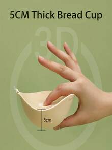 1 Pair Thick Invisible Bra Breast Lift Tape, 5CM Chest Tapes For Small Bust, Suitable For Wedding Dress - Apricot - View 6