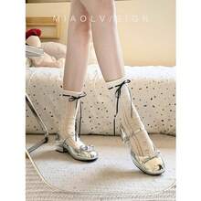 Women Loafers Shoes - 黑色 - 查看 6