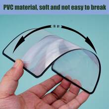 1pc/2pcs镜头卡片式聚光镜便携式家用凸透镜，专用于生火、看书、探险放大镜，适用于看书，缓解眼疲劳，适合精细字体，视力低下和老年人轻巧而强大的放大镜：为学者、读者和业余爱好者提供卓越的清晰度——耐用、纤薄的学习伴侣！