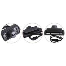 170 ° Cámara de visión trasera de la placa de matrícula del coche de ángulo amplio Cámara de aparcamiento de respaldo de visión nocturna impermeable - Negro - Ver 2