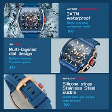 SKMEI Business Men'S Watch Exquisite Hollow Strap Ladies Quartz Watch Automatic Date Women'S Watch Men'S And Women'S Watch Sports Watch Men'S Gift Women'S Gift - 黑色 - 查看 7