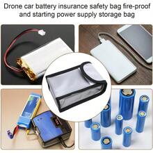 バッテリーセーフティバッグ 耐火ガードポーチ ポータブルセーフティボックス 高温耐性バッテリー収納バッグ 安全な充電輸送 火災の危険を防ぐリチウムポリマーバッテリー - 写真の通り - チェックする 3