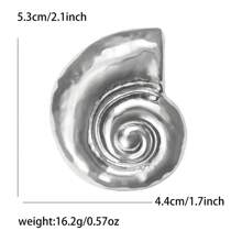 Broche de caracol brillante de moda para mujer, alfiler con diseño de insecto, adecuado para usar con vestido, traje, sombrero, zapatos, bufanda con flor, para banquetes, bodas, vacaciones de verano, joyería