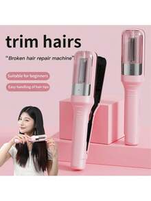 Multifunctional Hair Trimmer And Styler 2 In 1 Hair Tool Multifunctional Gas Trimmer - Multicolor - View 2