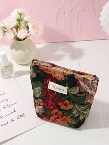 1 PC/Set Colorful Iris Handbag On Black Background Make Up Bag, Fashionable And Casual Large Capacity Portable Zipper Makeup Bags, Travel And Vacation Essentials Cosmetic Bags For Sanitary Napkins, Pouch Pads, Wired Earphones, Earpods, Headphones, Charger, Lipsticks, Cosmetics, Perfume, Skin Care And Beauty Products, Home Decor, School Girls, Keys, Holiday Gifts Bag, Makeup Bag, Toiletry Bag, Desk Organiser, Make Up Bag, Bag, Make Up Pouch, Travel Essentials, Makeup Bags, Small Makeup Bag,Makeup Pouch,Cosmetic Bag,Travel Essential,Large Capacity,Large Makeup Bag,Christmas Gifts,Pouch,Travel,Gifts For Women Travel Essential,Pouch,Clutch / Small Handbag, Makeup Organizer,Makeup Organize,Pouch,Brush Holder,Mini Pouch,Large Capacity Pouch,Gifts For Women,Christmas Gifts,Gift Ideas For Women